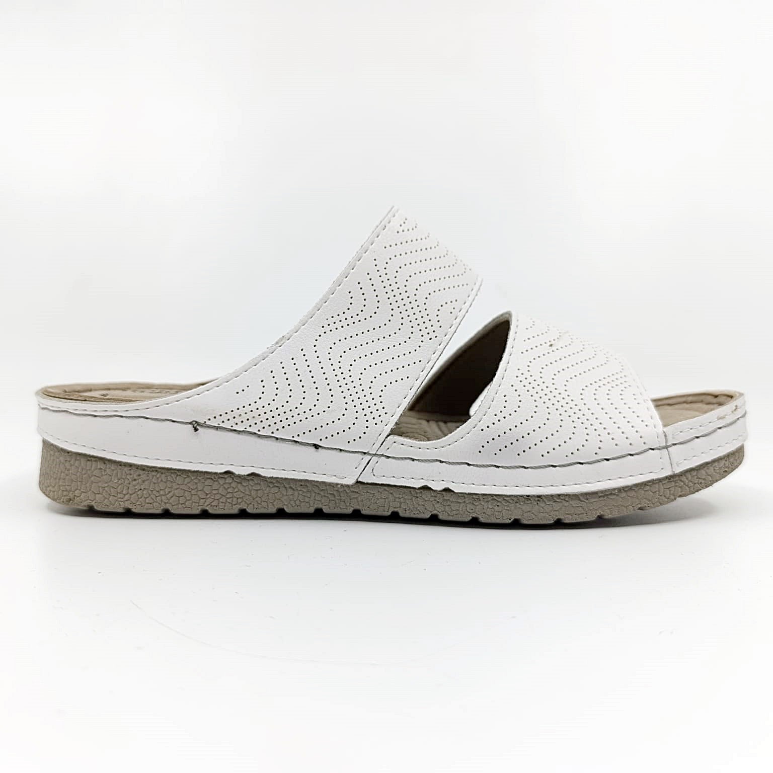 golden step bijele slip on natikace velicine 37-41